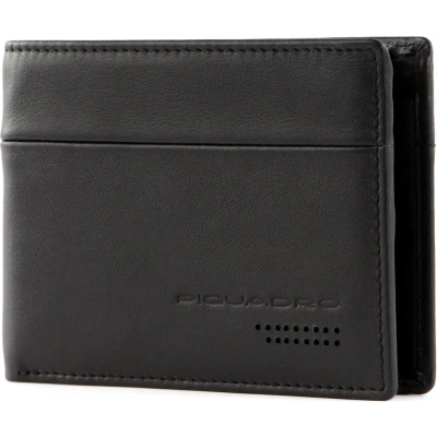 Afbeelding van Piquadro Urban FLIP UP ID Window RFID Portemonnee, Heren, Maat: One Size, Nero