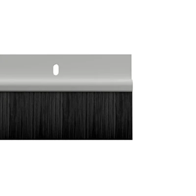Afbeelding van STORMGUARD 02SR0200914W onderkant van de deurborstel afdichting tochtstrip, wit, 914 mm