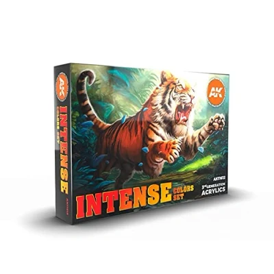 Afbeelding van AK interactive Intense Colors Set 6 kleuren 17ml AK11612