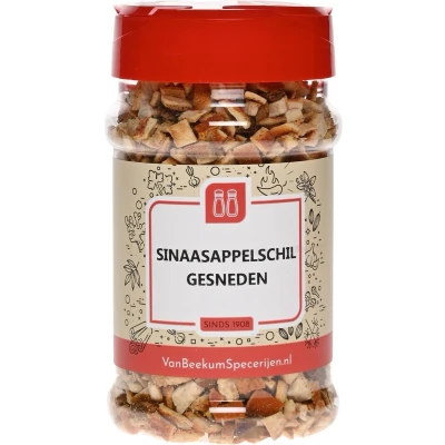 Afbeelding van Van Beekum Specerijen Sinaasappelschil Gesneden Strooibus 100 gram