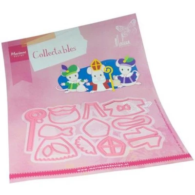 Afbeelding van Marianne D Collectable Sint &amp; Piet accessoires by Marleen COL1536 116x86 mm (11 23)