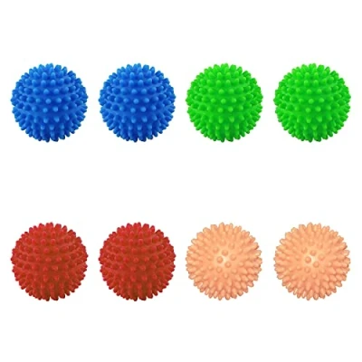Afbeelding van JI 8 stuks droogballen, ballen voor zachtere was, wasballen, wasdrogerballen, herbruikbaar, wasdrogerbal, wasbal, wasmachine
