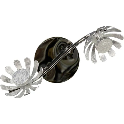 Afbeelding van ECO Light 9022 2 SI LED plafondlamp 10 W Zilver
