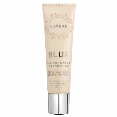 Afbeelding van Lumene Blur 16H Longwear Foundation SPF 15 0 Light Ivory