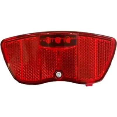 Afbeelding van Achterlicht LED. montage 80mm incl. batterijen (werkplaatsverpakking)