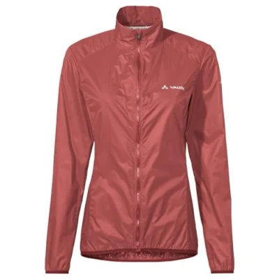 Afbeelding van VAUDE Matera Air Jacket voor dames, licht windjack van gerecycled materiaal, ademend en waterafstotend, opvouwbaar fietstochten MTB