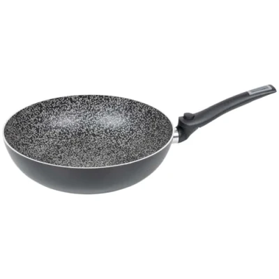 Afbeelding van Bo Camp Wokpan Turn Wegklapbare pannengreep Inductie Ø 28 cm