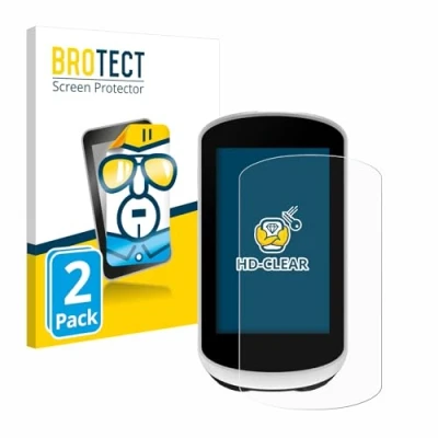 Afbeelding van BROTECT (2 Stuks) Schermbeschermer voor Garmin Edge Explore 2 Screen Protector Transparant