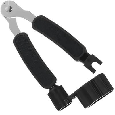 Afbeelding van Gitaar String Winder Cutter Pin Puller, KEWAYO 3 in 1 Onderhoud Tool Reparatie