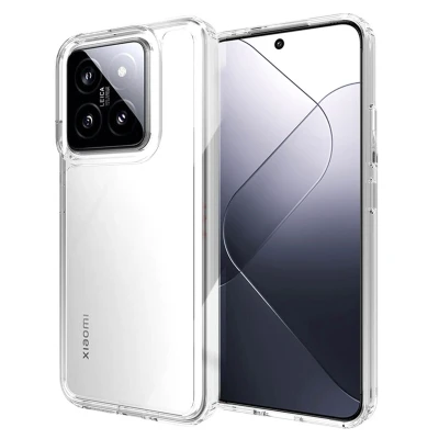 Afbeelding van Xiaomi 14 Hoesje Kunststof Accezz Softcase/Backcover Transparant Telefoonhoesje Shockproof/Valbescherming