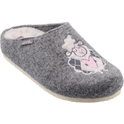 Afbeelding van ARA 15 29938 06 Pantoffel grijs maat 37