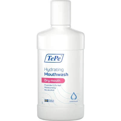 Afbeelding van 6x TePe Hydraterende Mondspoeling zonder Smaak 500 ml