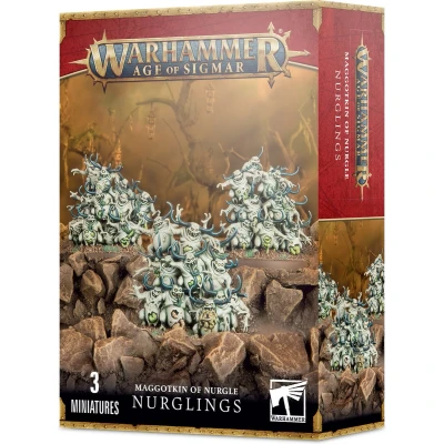 Afbeelding van Age of Sigmar/Warhammer 40.000 Daemons Nurgle Nurglings
