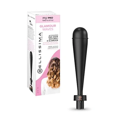 Afbeelding van Imetec Bellissima My Pro GT22 140 Accessoires Glamour Waves voor Styler Twist&amp;Style, verwarmd ijzer, conische vorm, diameter 13/38 mm, keramische coating, temperatuur 190 C