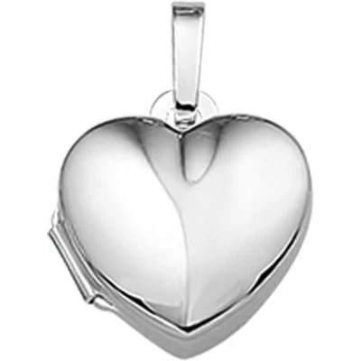 Afbeelding van Trendjuwelier huiscollectie Medaillon Hart Zilver Glanzend 10,0 mm x