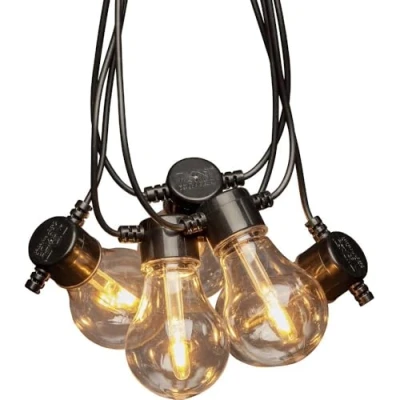Afbeelding van Prikkabel 14.5 meter Konstsmide (10 LEDs, IP44, Dimbaar, Extra warm wit)