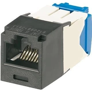 Afbeelding van Panduit cj utp cat 6a 10g zwart cj6x88tgbl