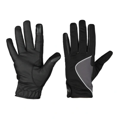 Afbeelding van Horka Handschoenen All Weather Grijs/Zwart 10 Jaar