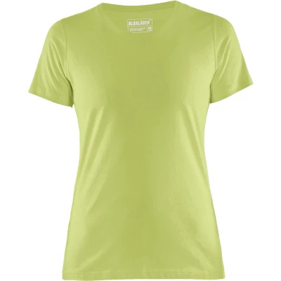 Afbeelding van Blaklader Dames T shirt 3334 1042 Limegroen
