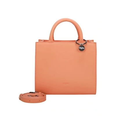 Afbeelding van Buffalo Big Boxy Muse Soft Orange Handtas, Handtas Dames, Zacht oranje
