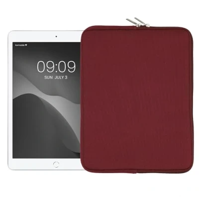 Afbeelding van kwmobile universele Tablet hoes Stevige stijlvolle voor tablets Neopreen sleeve Compatibel met 12,4&quot; 12,9&quot; braam