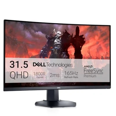 Afbeelding van Dell S Series S3222DGM 32 Quad HD 165Hz Curved VA Monitor Zwart