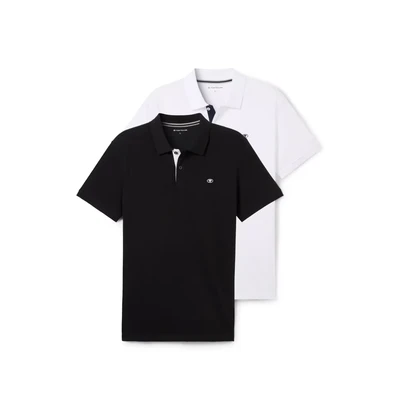 Afbeelding van TOM TAILOR Poloshirt voor heren, 20000 wit, M