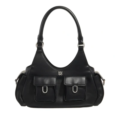 Afbeelding van HUGO Caliope Shoulder BAG Handtas, Dames, Maat: One Size, Black