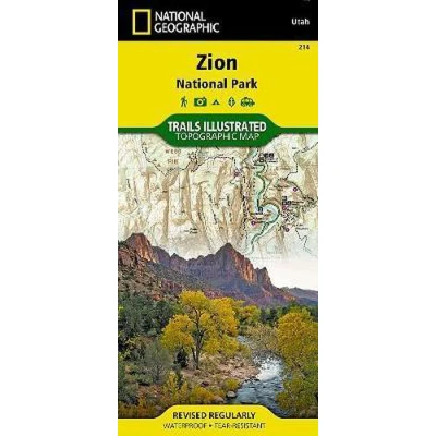 Afbeelding van Zion National Park: Trails Illustrated Parks: 214