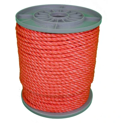 Afbeelding van Nylonkoord Polyprop Oranje 4MM Rol 220Mtr