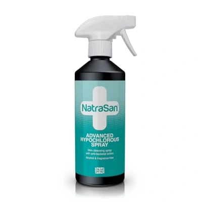 Afbeelding van NatraSan Geavanceerde hypochloorspray, onovertroffen reiniging voor kalmering, hydratatie en bescherming van je huid (500ml)