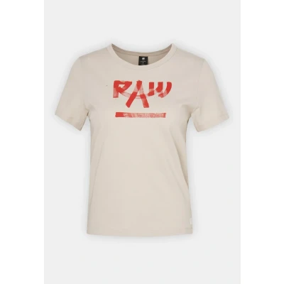 Afbeelding van G STAR RAW Calligraphy Graphic, Beige (Moonlight D24498 d511 g287), XS