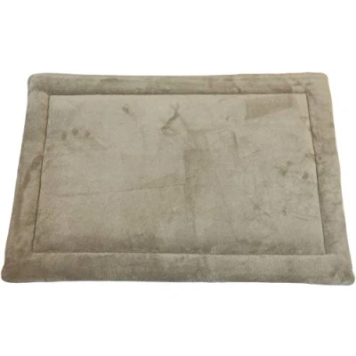 Afbeelding van MidWest Homes for Pets Deluxe Micro Terry Huisdier Bed, Hondenbed en Krat Mat, Taupe