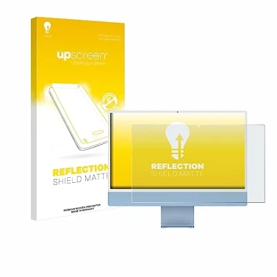 Afbeelding van upscreen Screenprotector voor Apple iMac 24&quot; M1 2021 Folie Beschermfolie anti glare matte