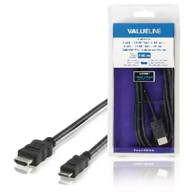 Afbeelding van High Speed HDMI™ kabel met ethernet connector HDM Nedis