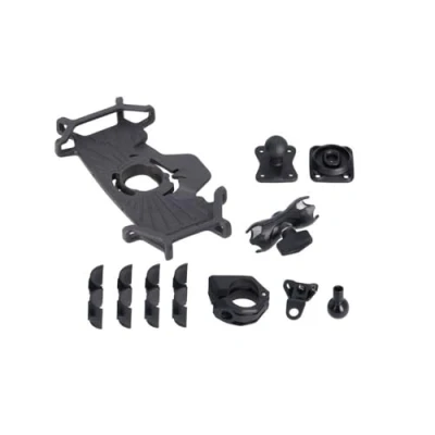 Afbeelding van SW Motech Universele GPS mount kit met T Lock Smartphone groot Incl. 2&quot; socket arm, voor stuur/spiegel draad
