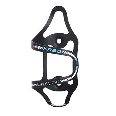 Afbeelding van fiets waterfles houder, KABON lichtgewicht legering aluminium zijbelasting bidonhouder beugels voor racefiets MTB fietsen accessoires blauw