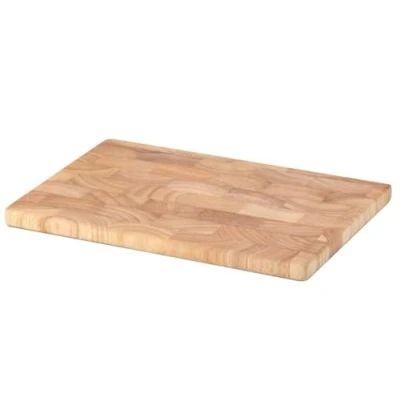 Afbeelding van Continenta Snijplank Rubberwood Kopshout 26 x 18 1,5cm