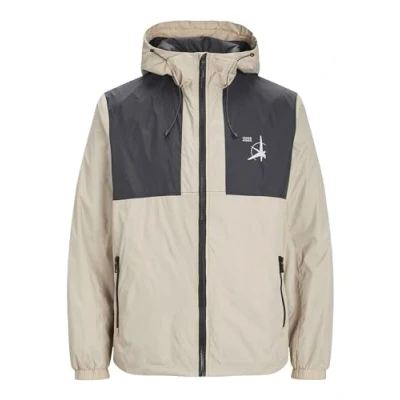 Afbeelding van Jack &amp; Jones Jcofilo Light Jacket Windjack, Heren, Maat: Large, Cobblestone