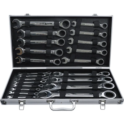 Afbeelding van BGS Ratelring steeksleutelset 6 32 mm 22 delig
