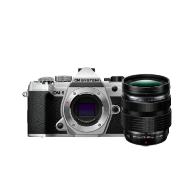 Afbeelding van OM SYSTEM 5 Silver + 12 40mm Pro II