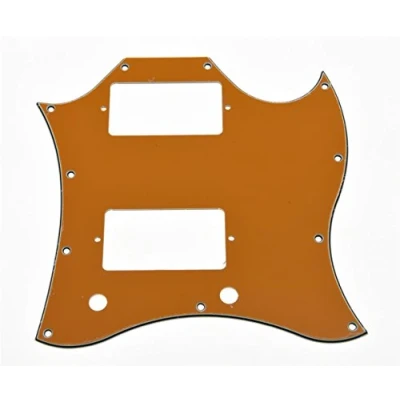 Afbeelding van KAISH Amerikaanse Standaard SG Volledige Gezicht Slagplaat Gitaar Pick Guard voor USA Speciale Oranje 3 Ply