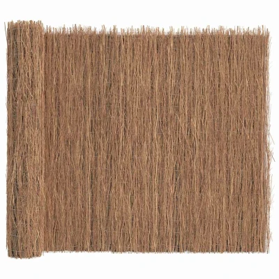 Afbeelding van vidaXL Hekpanelen Bruin Hout 400 x 180 cm Houten Tuinpaneel