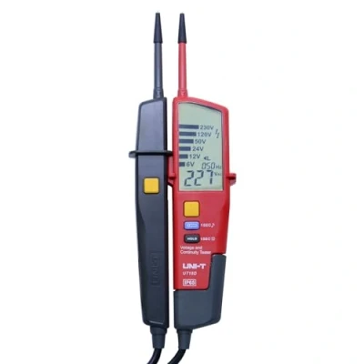 Afbeelding van UNI T UT18D Voltage And Continuity Tester Auto Range Volt Detectors Pen Date Hold/LED/LCD Display Digital Multimeter