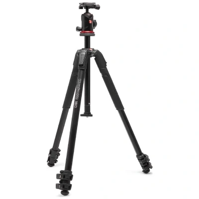 Afbeelding van Manfrotto 190X AS alu w/BH (Metaal), Statief, Zwart