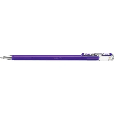 Afbeelding van Gelschrijver Pentel Mattehop K110 violet 0.5mm