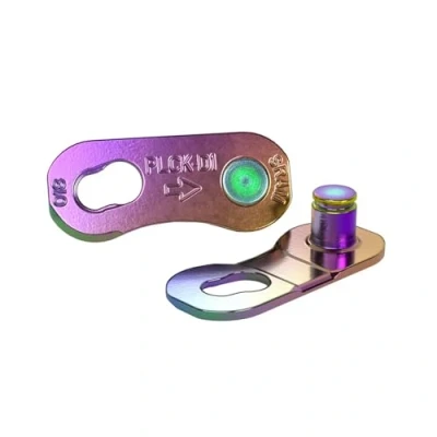 Afbeelding van SRAM RED PowerLock Flattop Chain Connector Link 12 versnellingen (alleen weg), regenboog, 4 stuks, D1