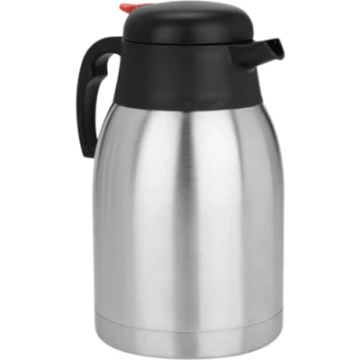 Afbeelding van Thermoskan RVS 2000 ml Dubbelwandig Isoleerkan Koffiekan
