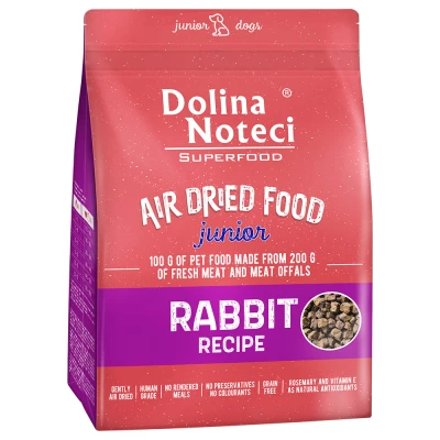 Afbeelding van 1kg Dolina Noteci Superfood Junior Konijn hondenvoer droog