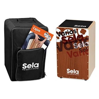 Afbeelding van Sela SE 133 EN Varios Cajon Set + tas, pad, Engels boek etc.